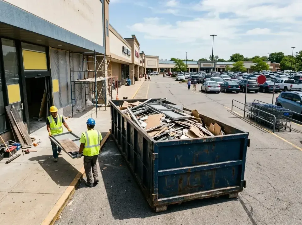 retail-store-renovation-debris-003 — frequently asked questions, Roll-off Dumpster Rentals in Johns Creek, GA